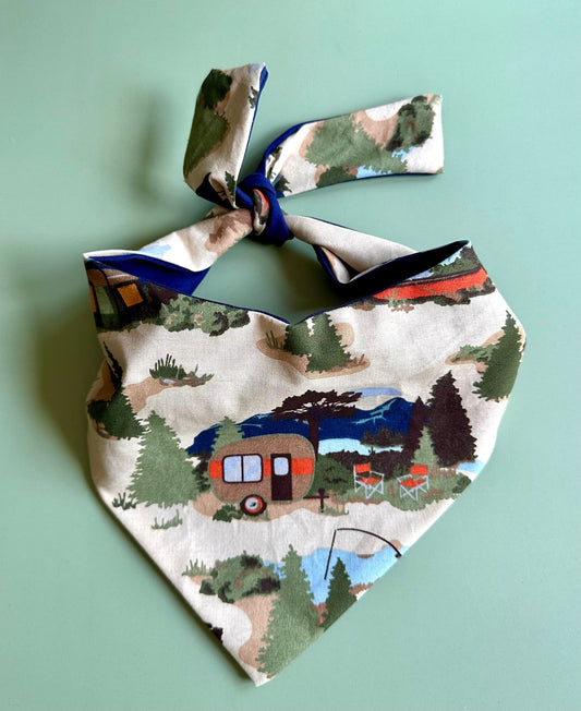 Camping Dog Bandana