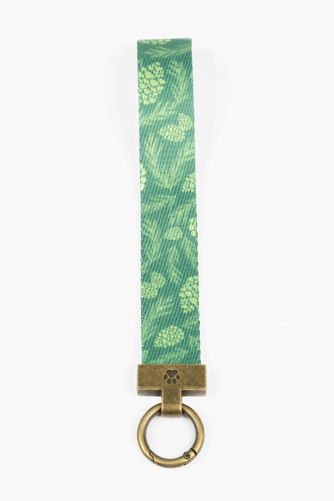 Pine Cone Pup Bandana & Matching Keychain detail view | Cutie Paw Co.