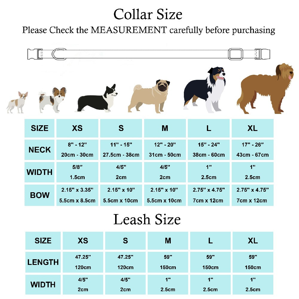 Boyd Plaid Collar, Bow Tie, and Leash on dog — dog collar close-up | Cutie Paw Co.