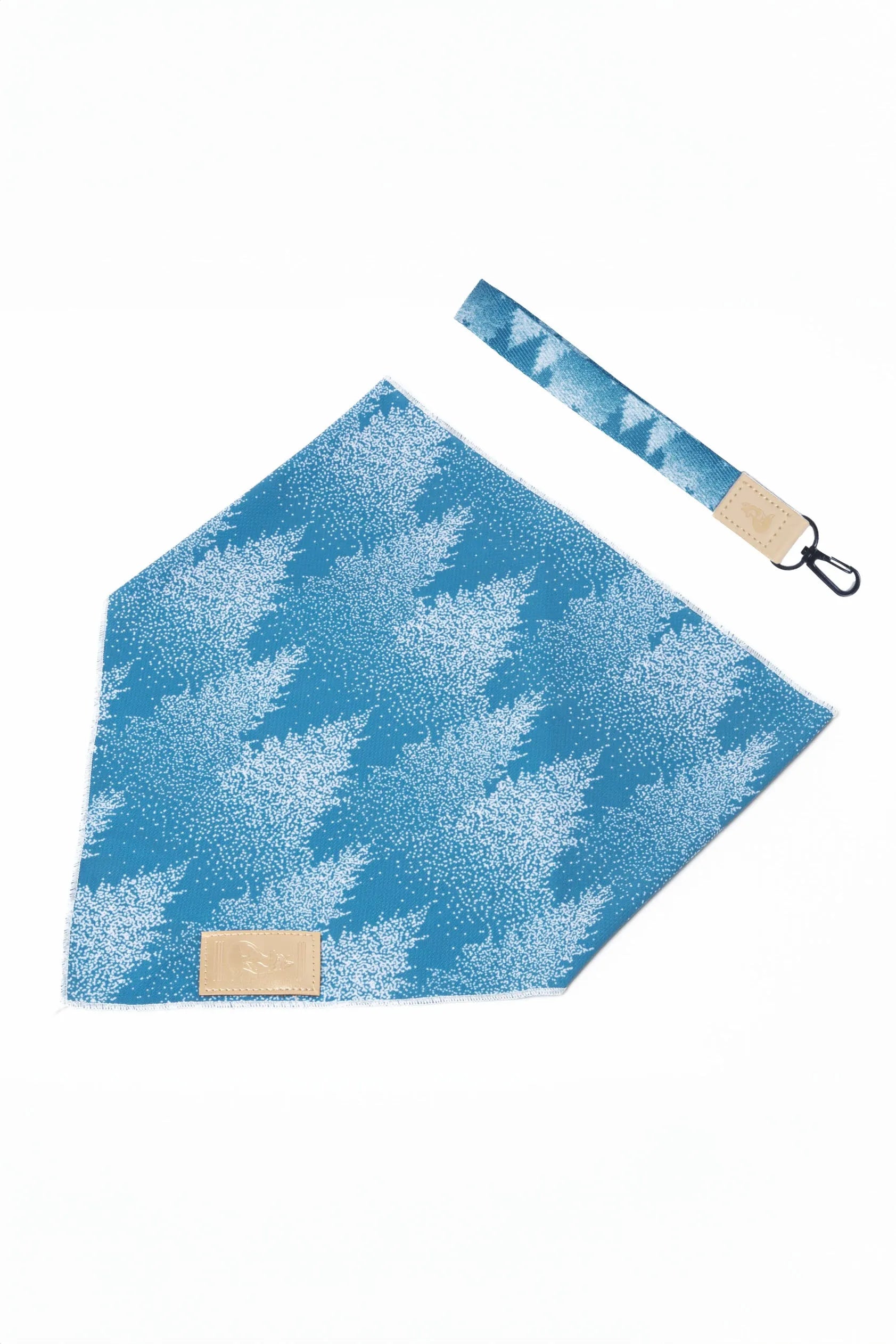 Siberian Spruce Dog Bandana & Matching Keychain | Cutie Paw Co.