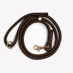 'Brown' - Braided Rope Leash