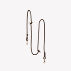 'Brown' - Hands Free Braided Leash