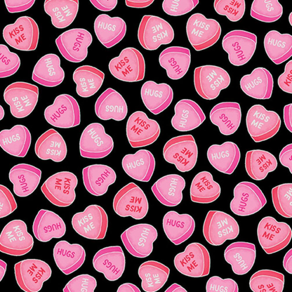 Valentines Day Dog Bandana detail view | Cutie Paw Co.