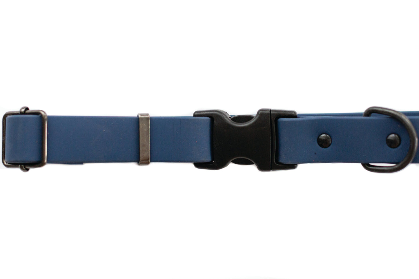 Blue Jeans Waterproof PVC Dog Collar