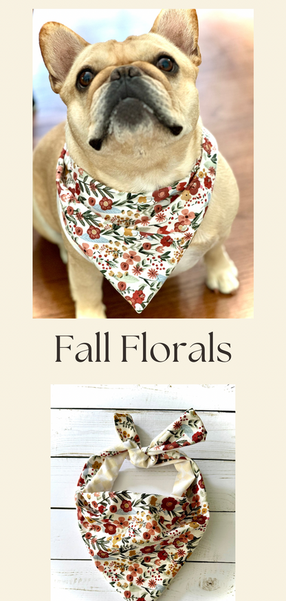 Floral Dog Bandana