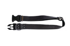 Sport Style Midnight Black Leather Dog Collar