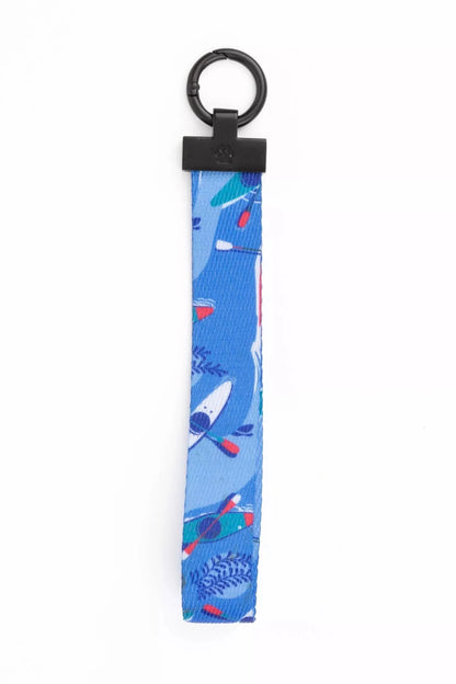 K9 Kayak Wristlet Keychain on dog — pet accessory close-up | Cutie Paw Co.