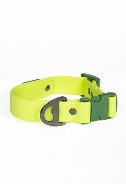 Mossy Pine Waterproof Dog Collar | Cutie Paw Co.