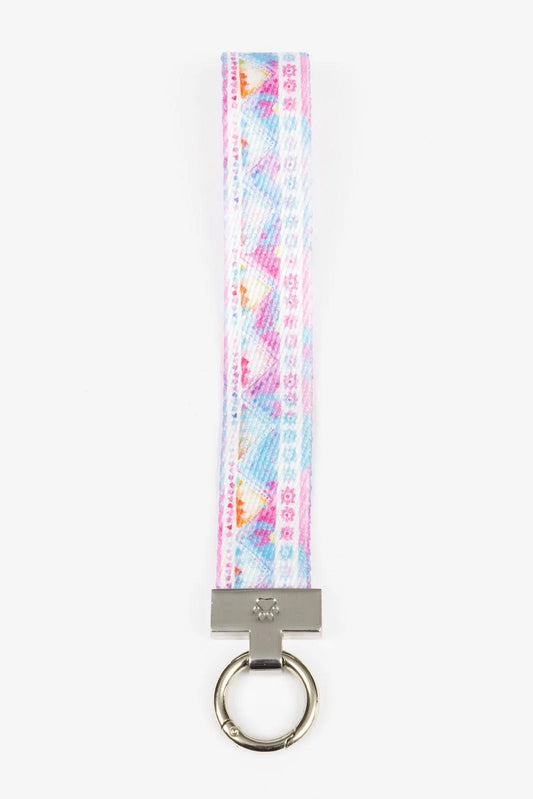 Pink and Blue Wristlet Keychain | Cutie Paw Co.
