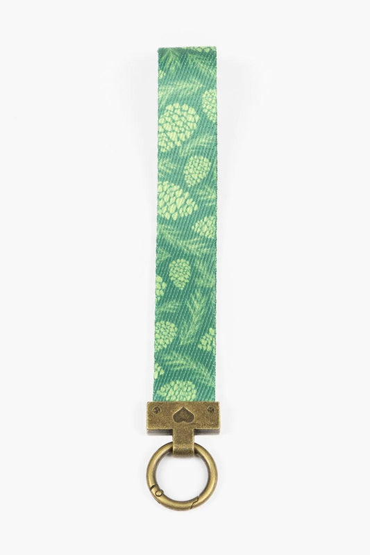 Pine Cone Pup Wristlet Keychain | Cutie Paw Co.