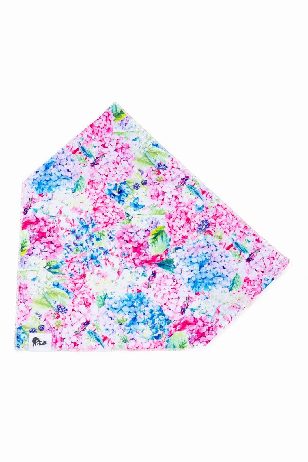 Hydrangea Haven Dog Bandana | Cutie Paw Co.