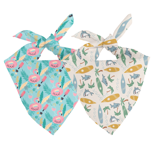 Summer Beach Dog Bandana