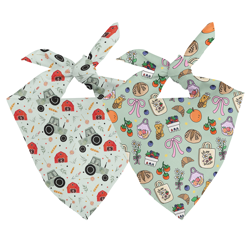 Farmers Market Dog Bandana