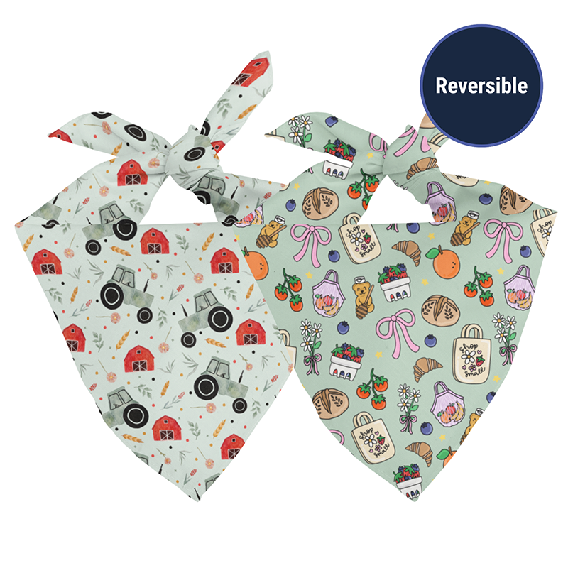 Farmers Market Dog Bandana
