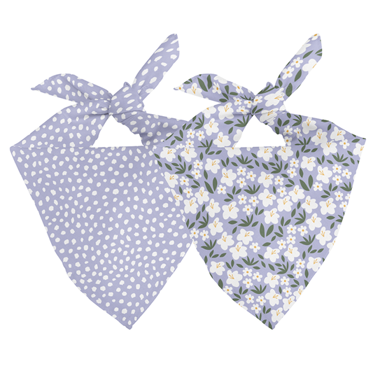 Lavender Dog Bandana