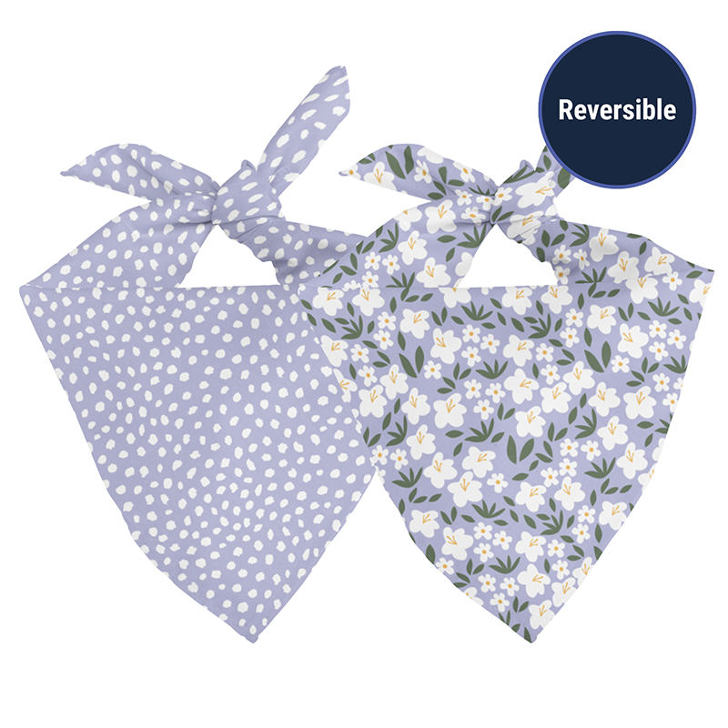 Lavender Dog Bandana