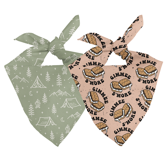 Camping & Smores Dog Bandana