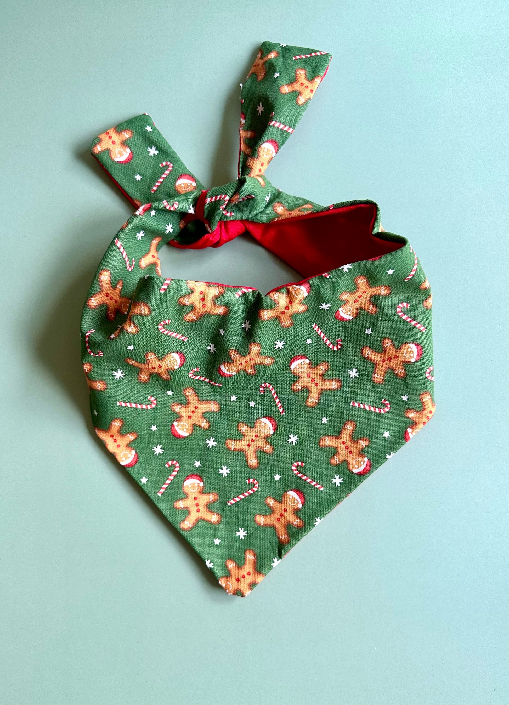 Gingerbread Man Dog Bandana | Cutie Paw Co.