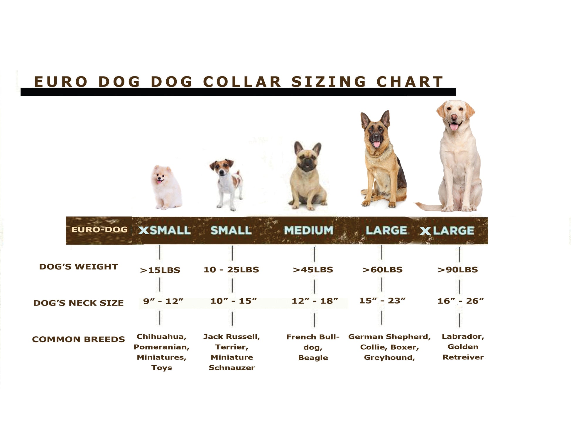 Martingale Khaki Leather Dog Collar