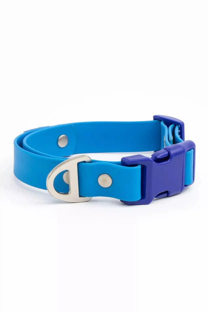 Dockside Adventures Waterproof Dog Collar detail view | Cutie Paw Co.