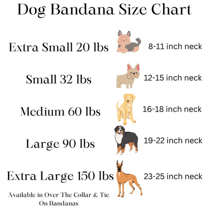 Spring Plaid Dog Bandana