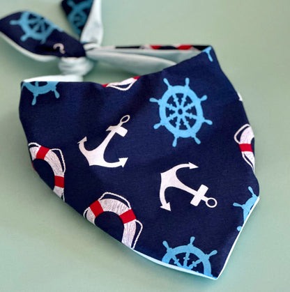 Nautical Dog Bandana New Arrivals detail view | Cutie Paw Co.