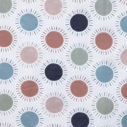 Sunshine Dog Bandana detail view | Cutie Paw Co.