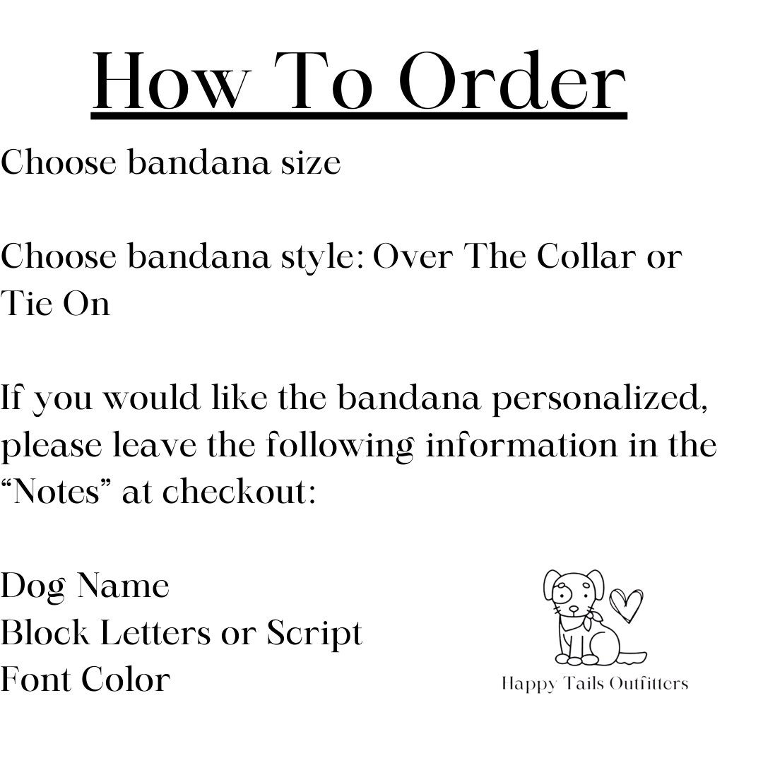 Spring Plaid Dog Bandana