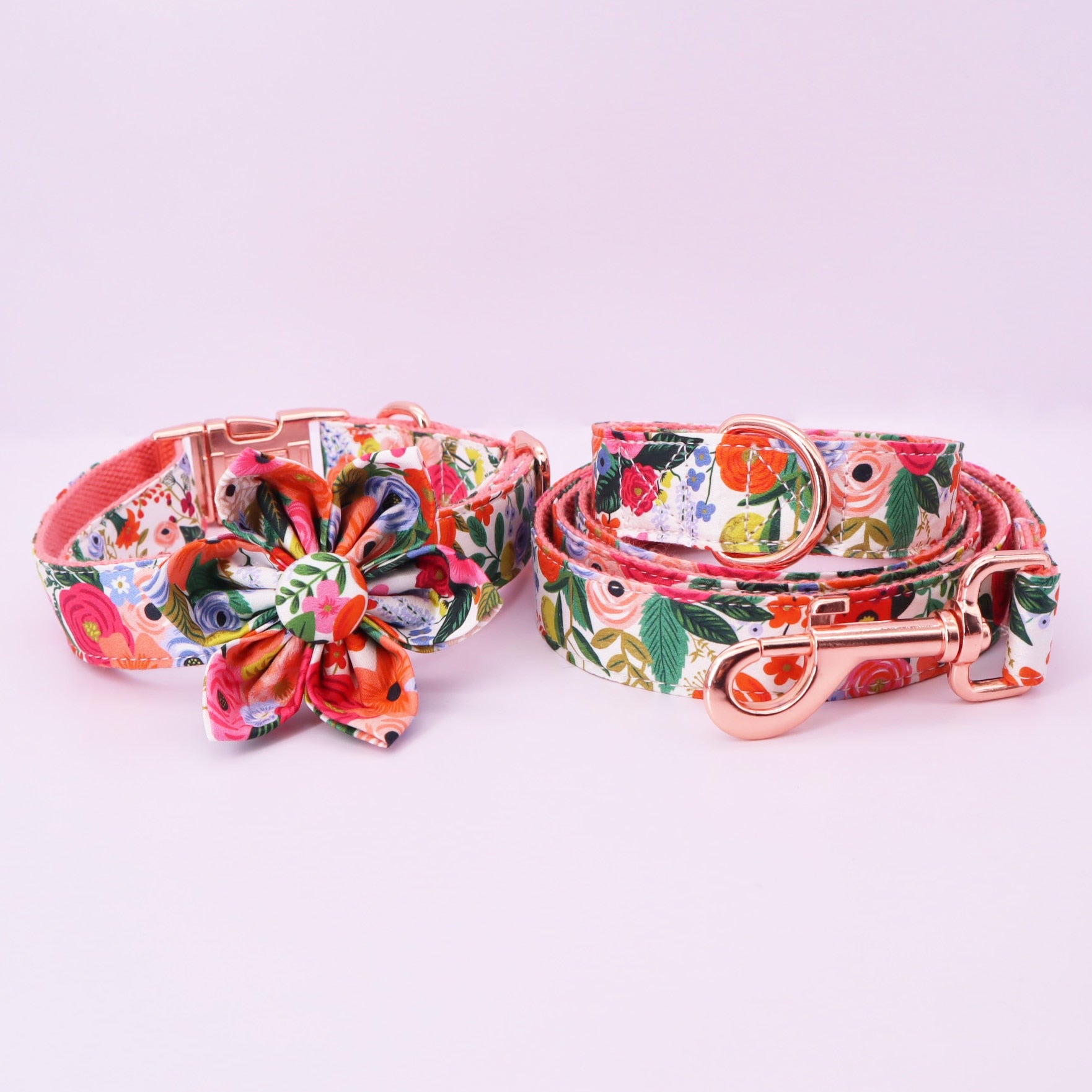 Bright Day Collar and Leash Set