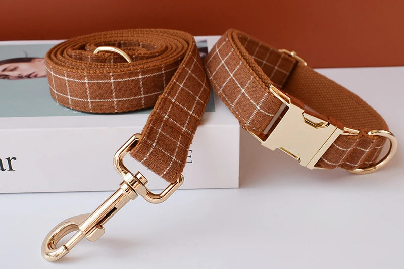 Plaid Dog Leash