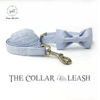Personalized Dog Collar And Perro Leash With Bow Tie Cotton Dog &Cat Necklace For Pet Gift Products Striped