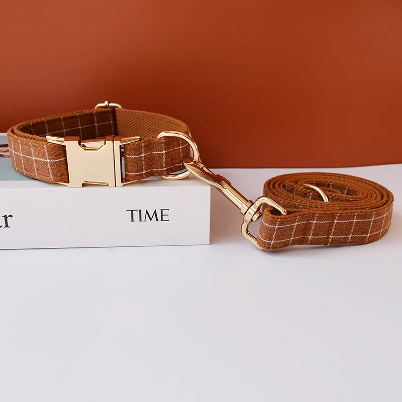Plaid Dog Leash | Cutie Paw Co.