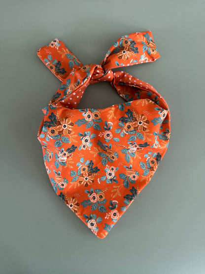 Fall Floral Dog Bandana | Cutie Paw Co.