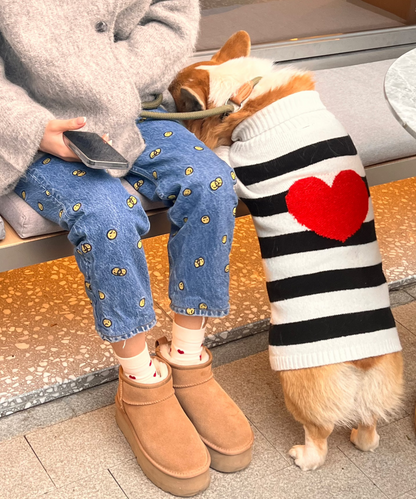 Sailor of My Heart Striped Turtleneck Sweater