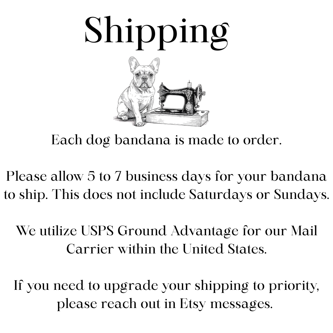 Spring Plaid Dog Bandana