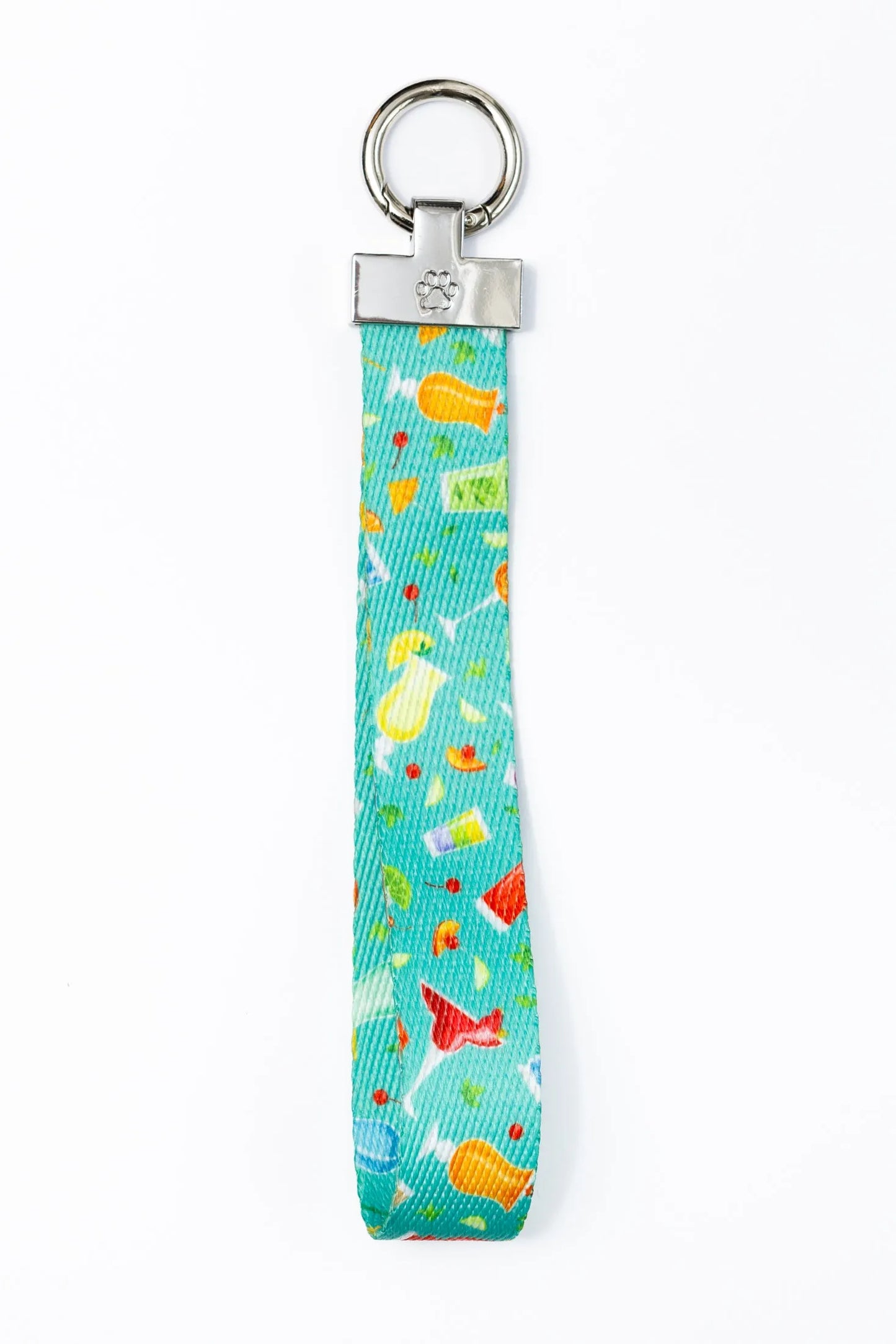 Seaside Sips Dog Bandana & Matching Keychain detail view | Cutie Paw Co.
