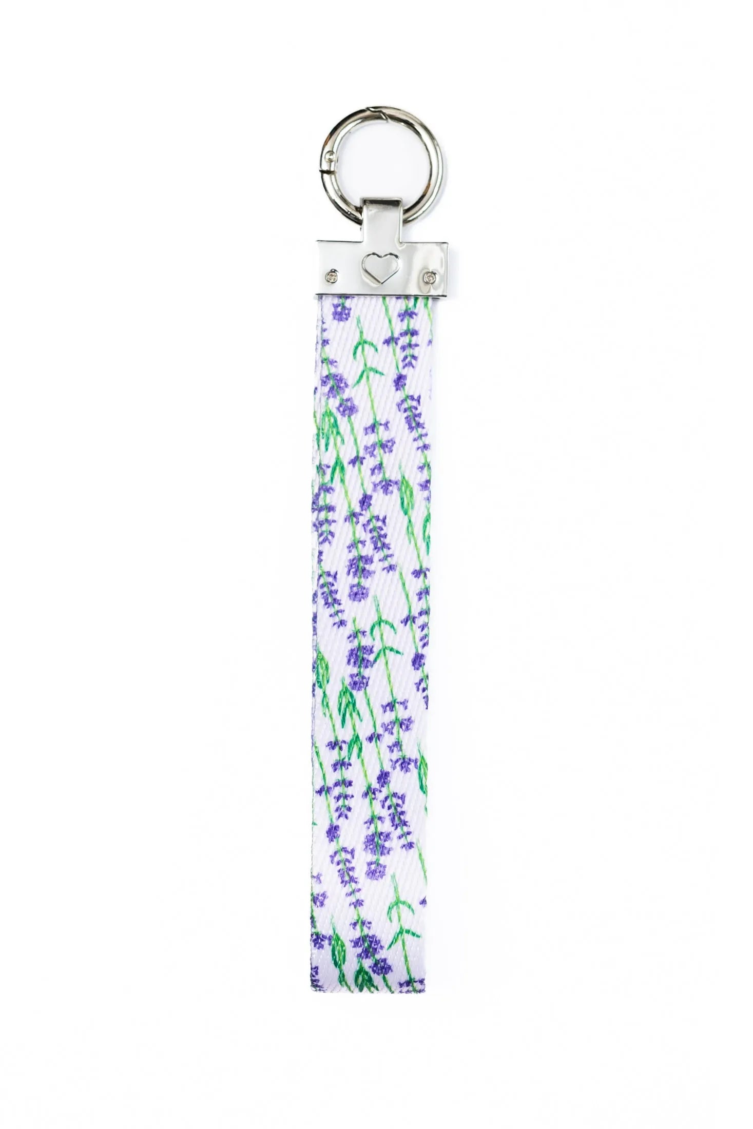 Lavender Blooms Dog Bandana & Matching Keychain detail view | Cutie Paw Co.