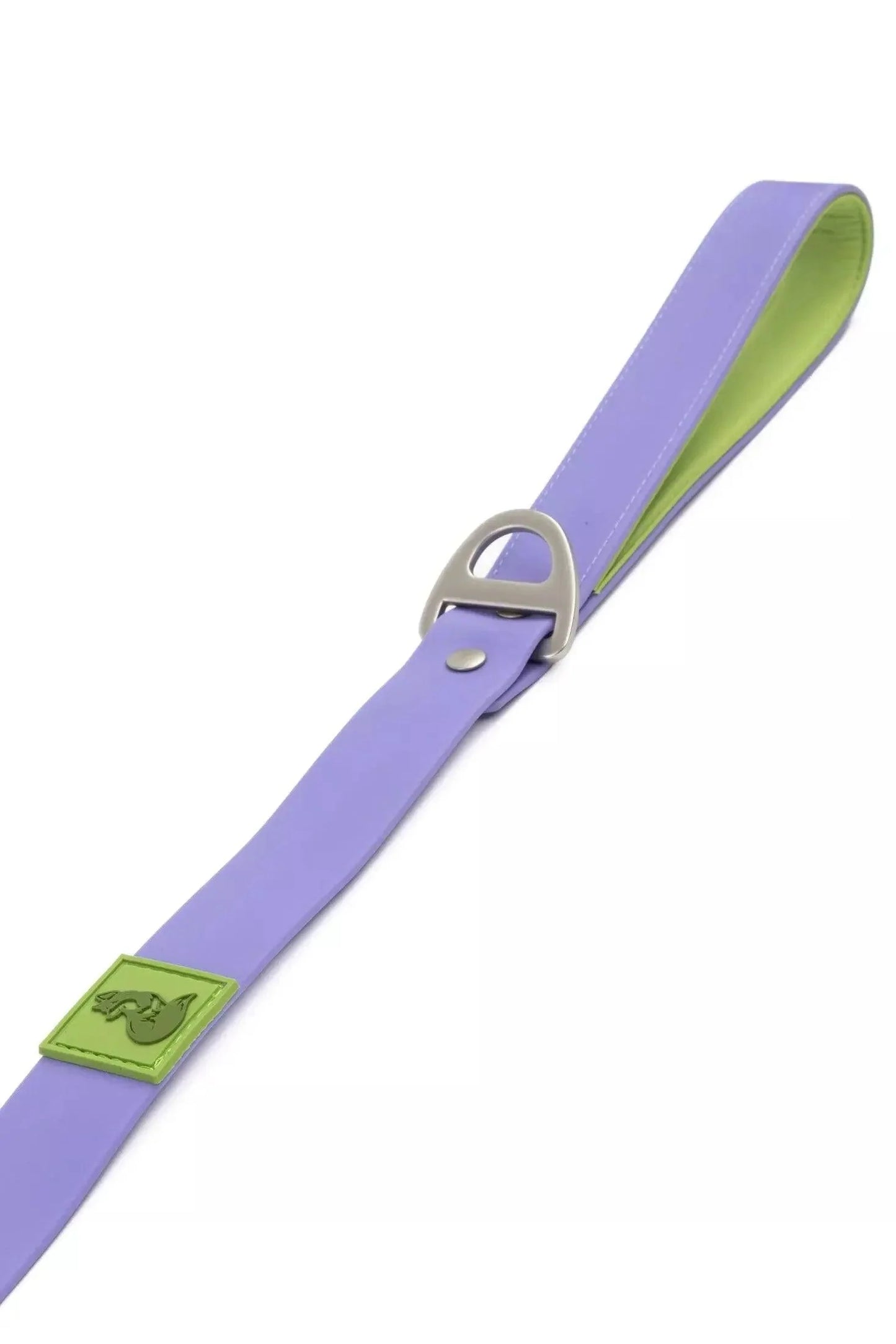 Lavender Garden Waterproof Dog Leash detail view | Cutie Paw Co.