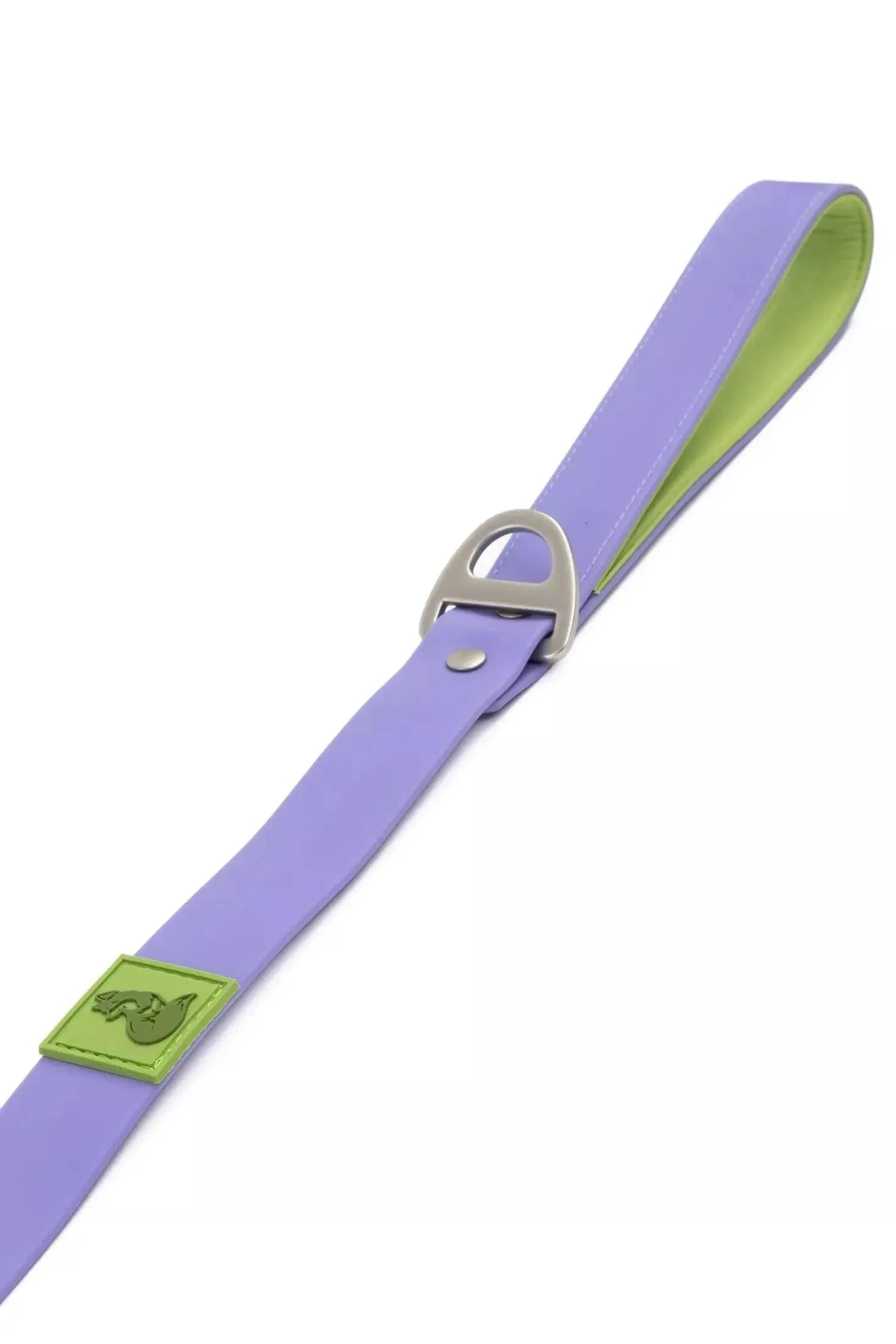 Lavender Garden Waterproof Dog Leash detail view | Cutie Paw Co.