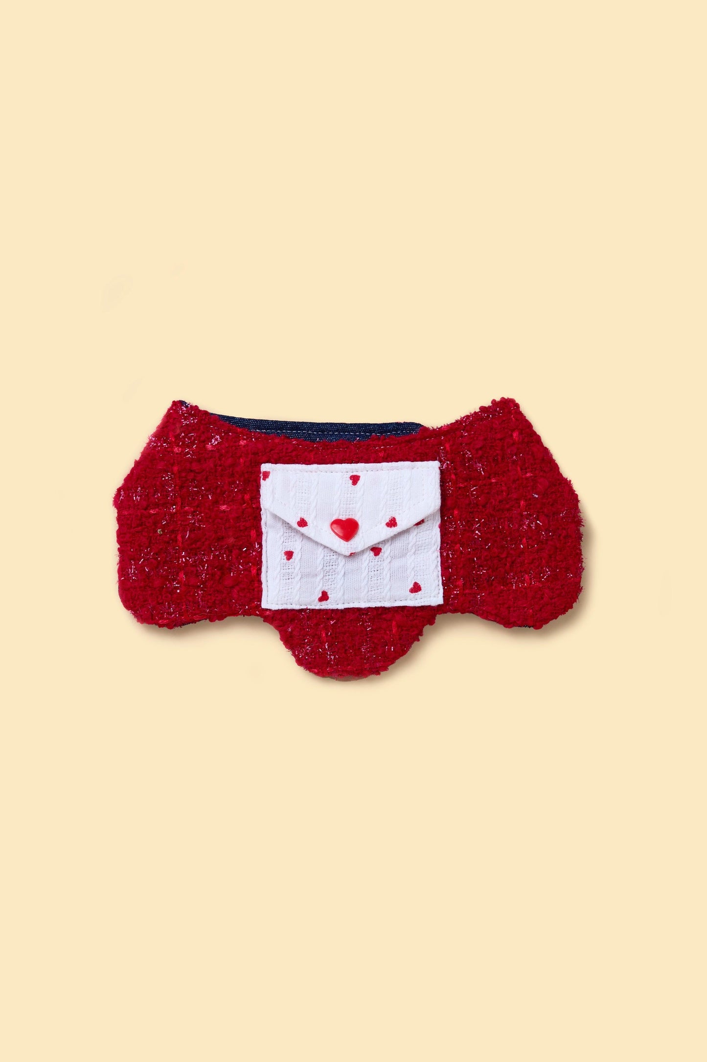 Love Note Reversible Handmade Bandana | Cutie Paw Co.