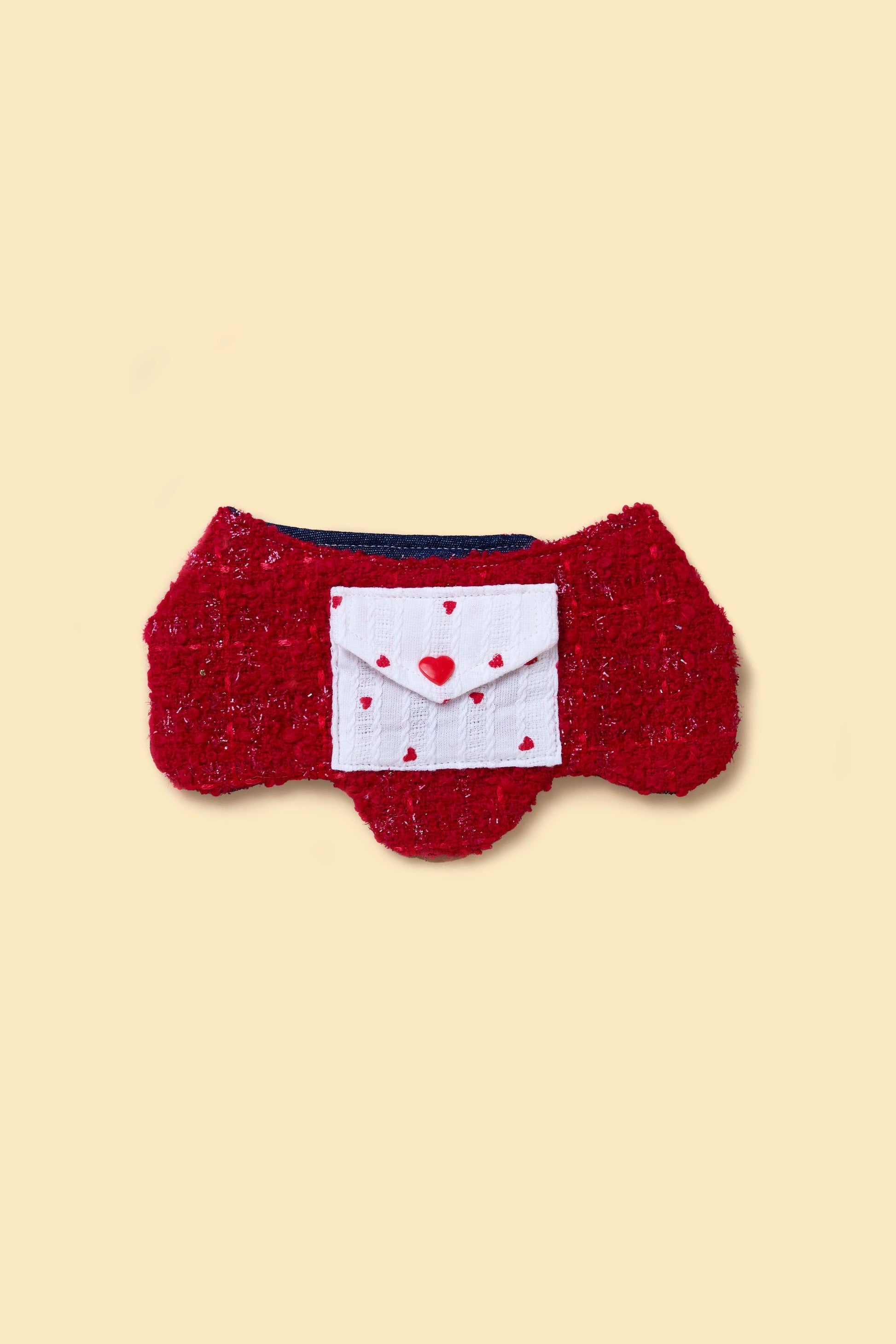 Love Note Reversible Handmade Bandana | Cutie Paw Co.