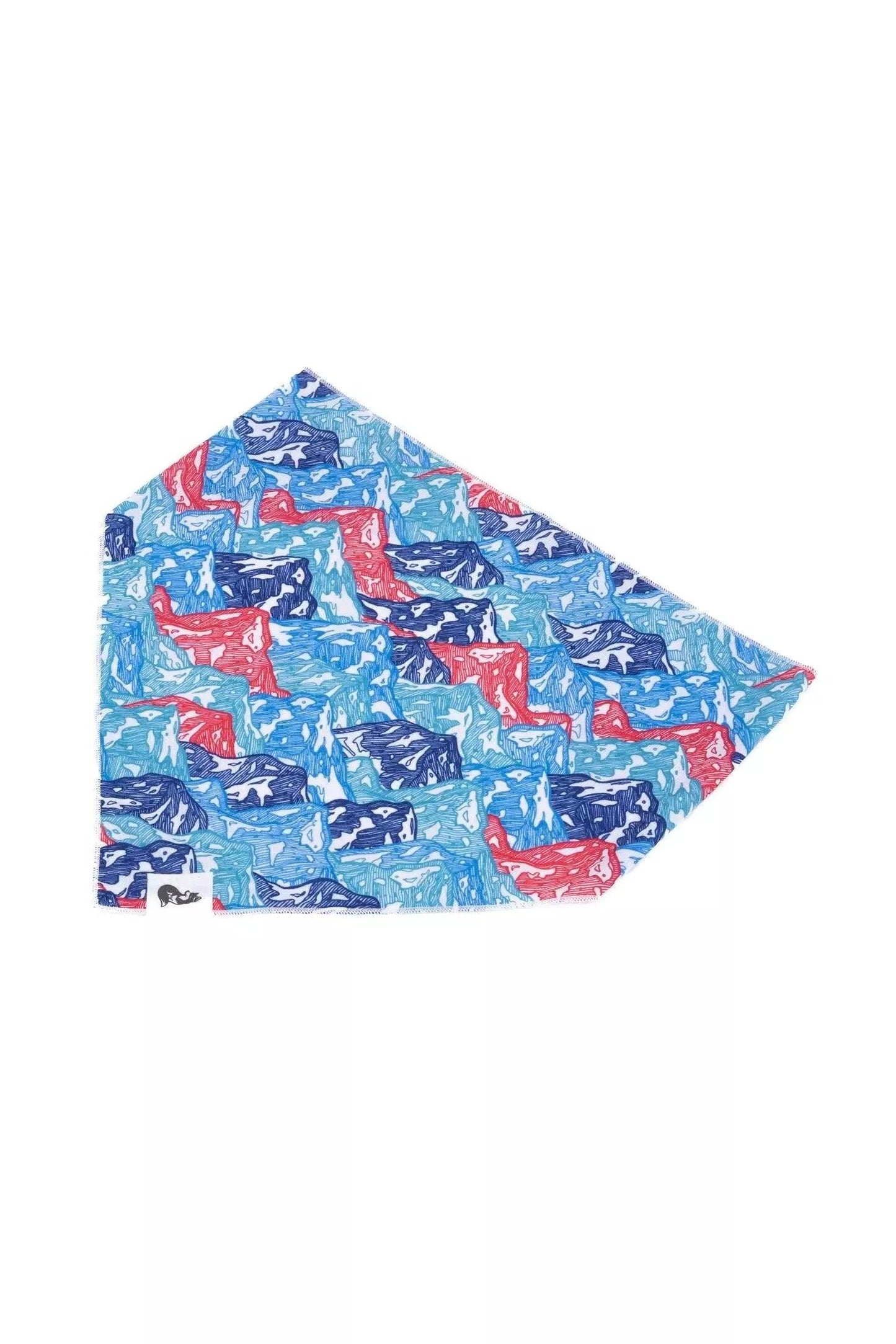 Painted Peaks Dog Bandana | Cutie Paw Co.