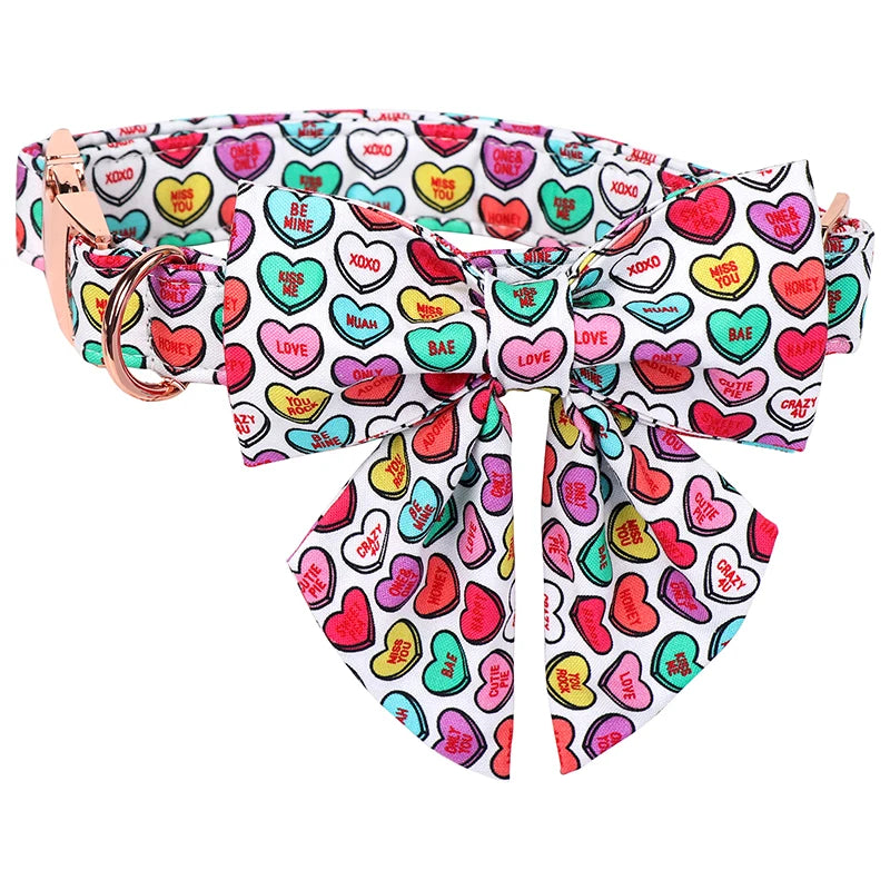 Candy Hearts Collar Set