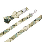 Duncan Plaid Collar, Harness, and Leash Set