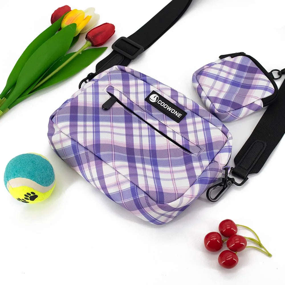 Purple Plaid GoGo Bag