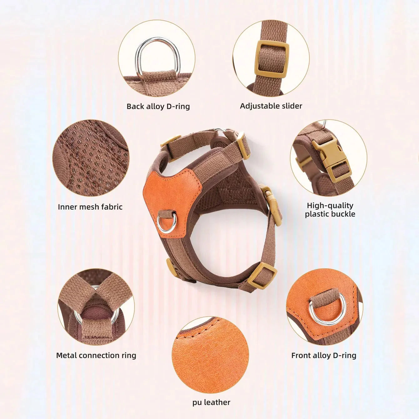 Retro Pet Harness