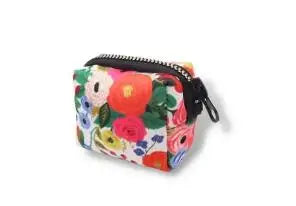 Classical Floral Dog Harness, Collar Flower Matching leash, Bandana, Shampoo Bag with Personalized Name, Telphone