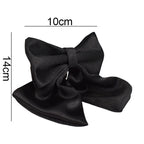 Pet Accessories Customized Designer Logo Luxury Silky Polyester Dog Collar Leashes Harness Bow Set Manufacturers Crystal03