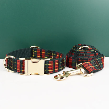 Plaid Dog Leash
