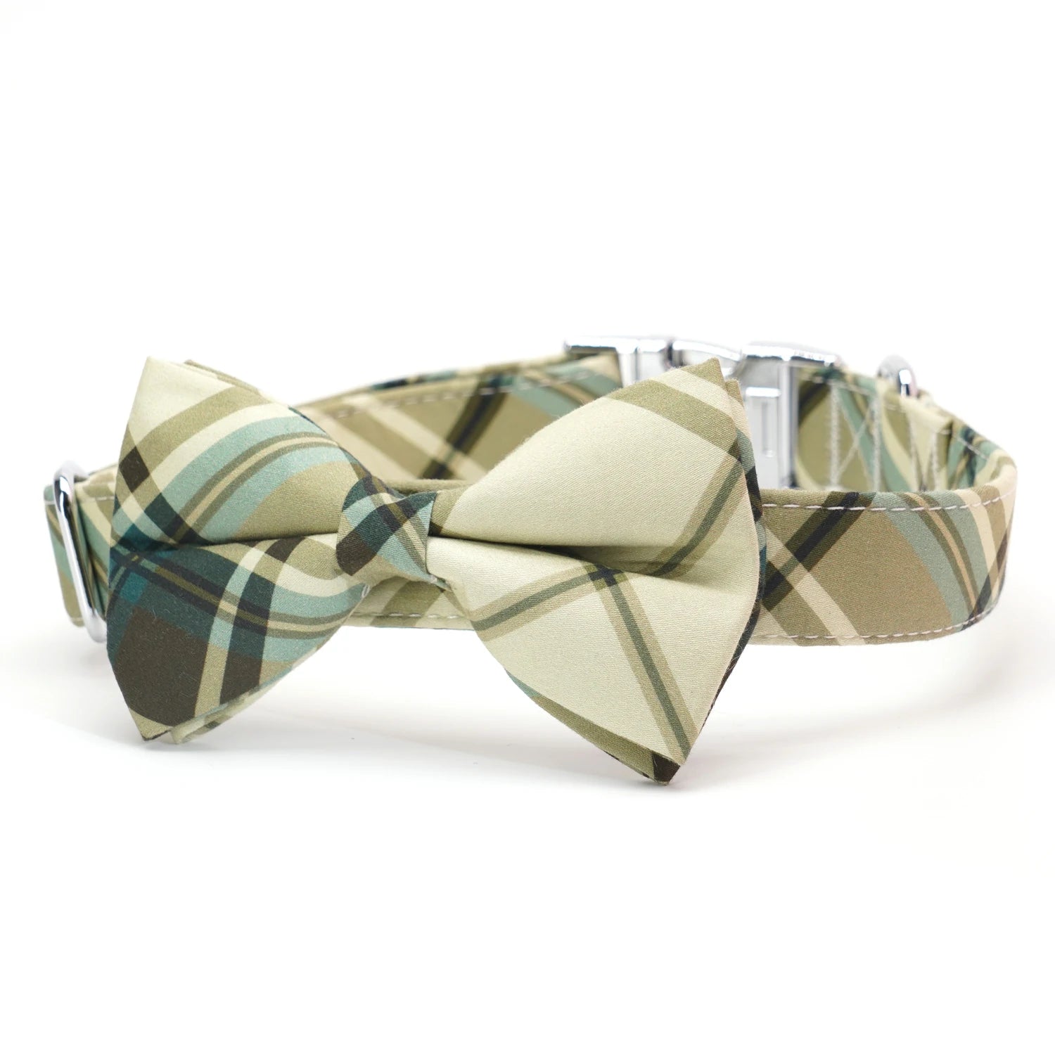 Duncan Plaid Collar, Harness, and Leash Set